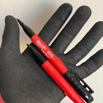 Milwaukee EDC Puncture Marker - Carbon Fiber Self Defense Tool