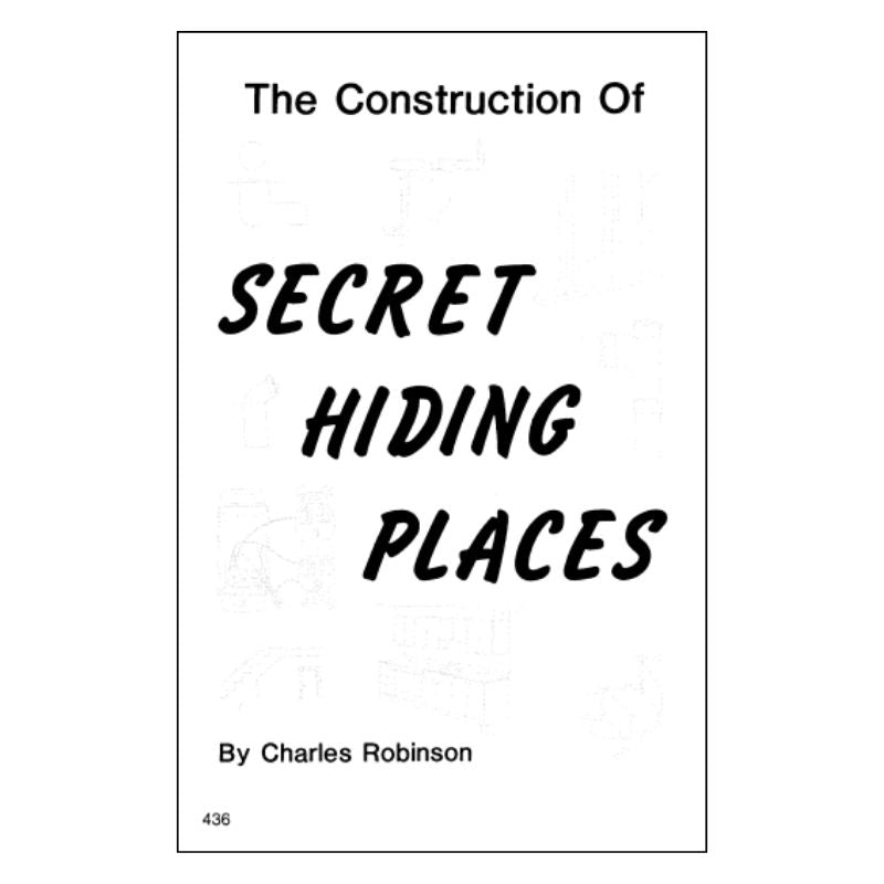 Construction Of Secret Hiding Places -  DIGITAL
