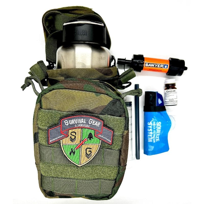 Survival Water Kit  Complete Water Purification Kit – Survival Gear BSO
