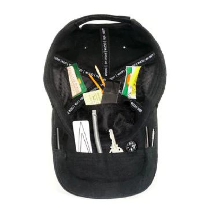 Wazoo Cache Cap - Cappello Con Tasche Nascoste, Nuovo - Foto 4
