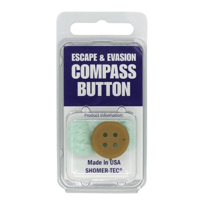 Everyday Carry | Escape & Evasion Compass Button | SERE – Survival Gear BSO