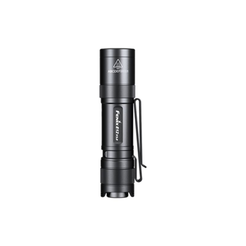 fenix e12 flashlight black Fenix E12 V3 EDC Flashlight