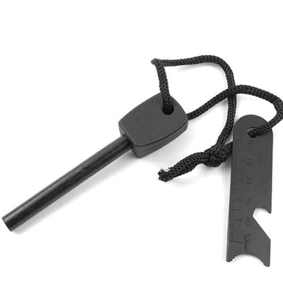 Ferro Rod with Fire Starter and Whistle