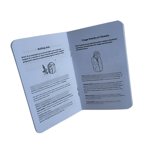 Hip Pocket Brief Vol. 1 - [DIGITAL download] Tactics, Techniques, and Procedures for the Everyday Civilian