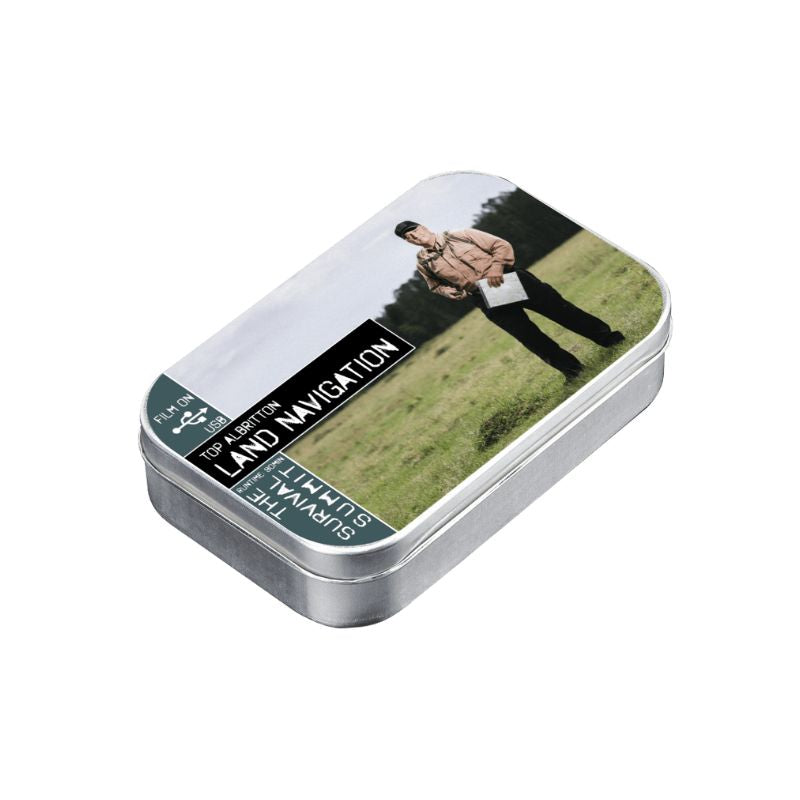 Land Navigation DVD or USB featuring expert guidance on compass and map skills with custom kit builds A Way Through the Wilderness