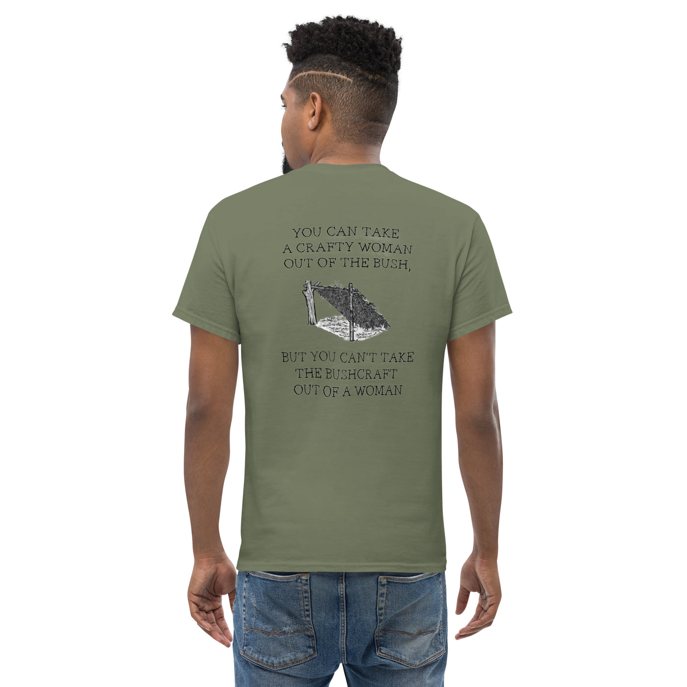 Bushcraft Phrase Short Sleeve T-shirt