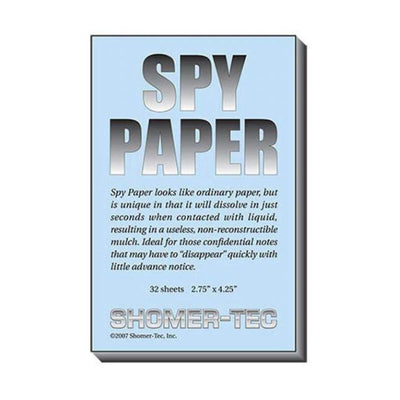 Spy Paper