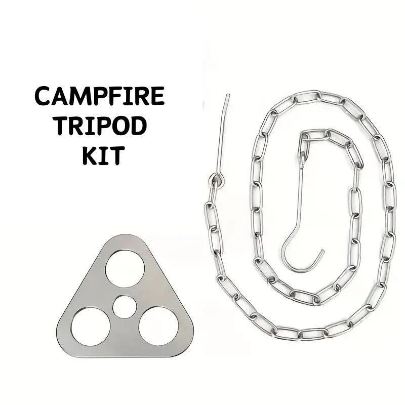 Campfire Tripod Kit  Survival Cookware – Survival Gear BSO