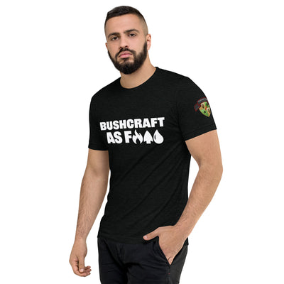 Bushcraft AF Short Sleeve T-shirt - Black/White