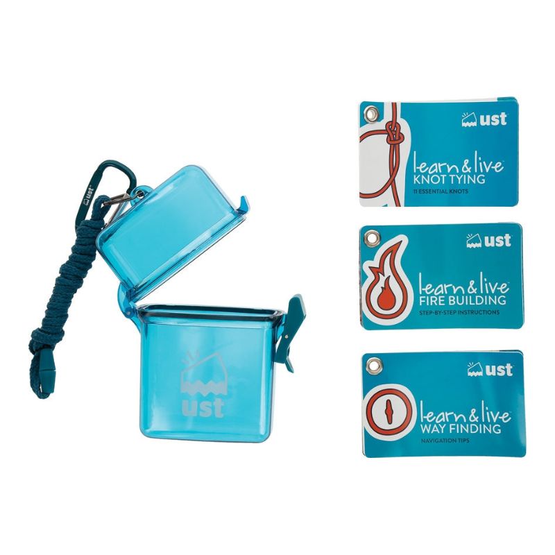 UST 1156803 Live & Learn Outdoor Skills Card Set