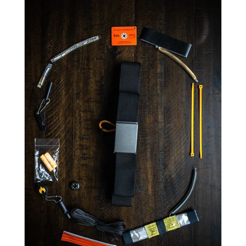 Wazoo Survival Adventure Kit | Cache Belt, Cache Cap, Survival Kit