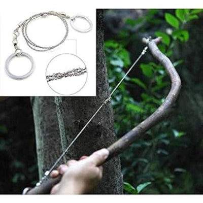 Survival Stainless Steel Commando Wire Saw