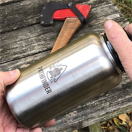 Pathfinder Stainless Steel Water Bottle and Nesting Cup