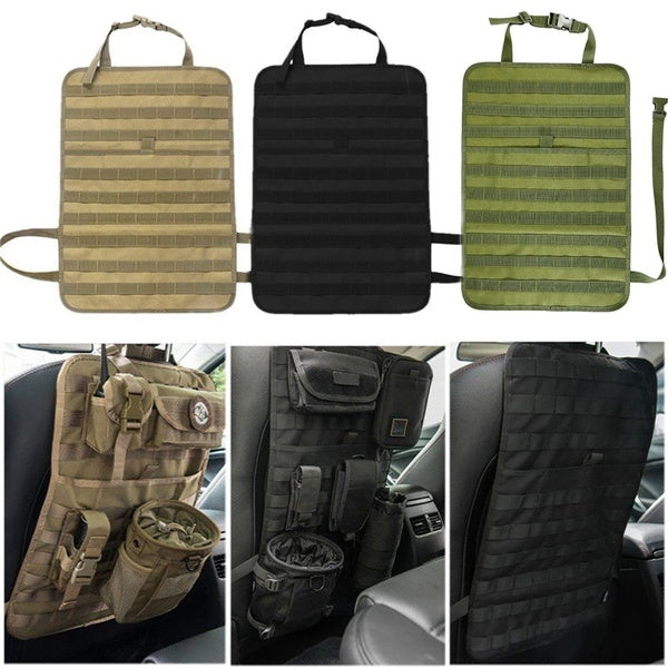 Tactical MOLLE Car Seat Organizer - Basic Model 14"-22"