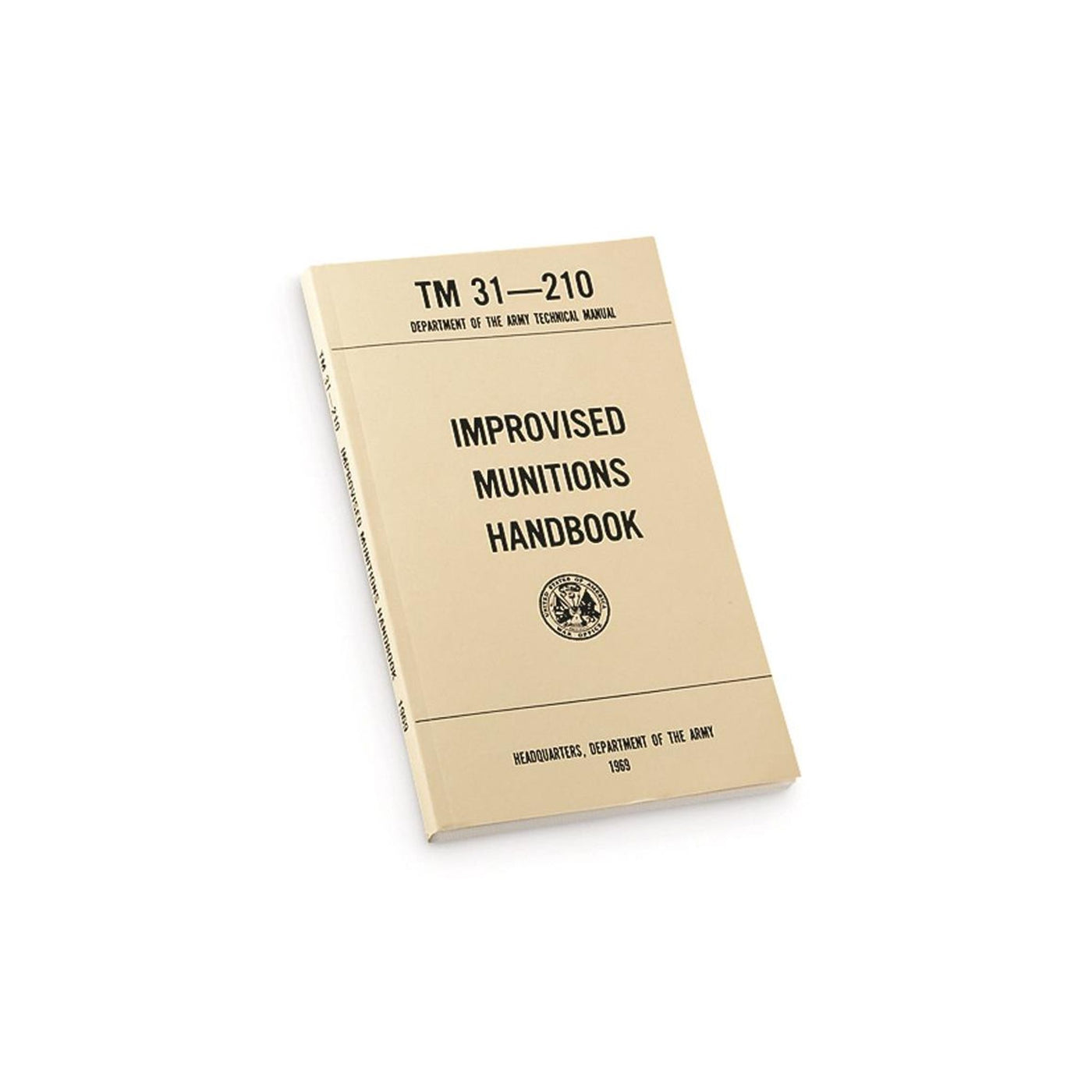 US Army Improvised Munitions Handbook TM 31210 Survival Gear BSO