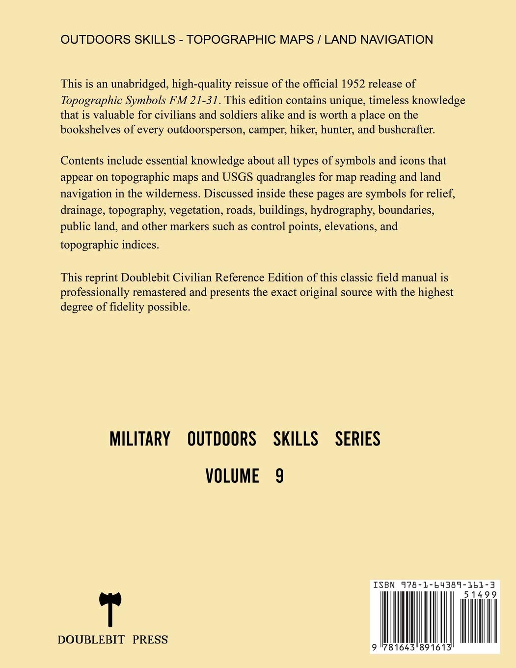 Topographic Symbols - FM 21-31 US Army Field Manual