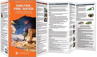 Shelter, Water, Fire Guide (Laminated)