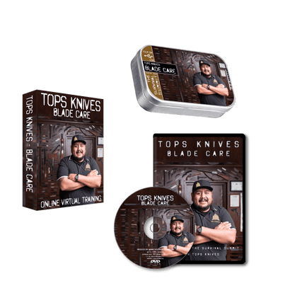 TOPS Knives Blade Care DVD & USB