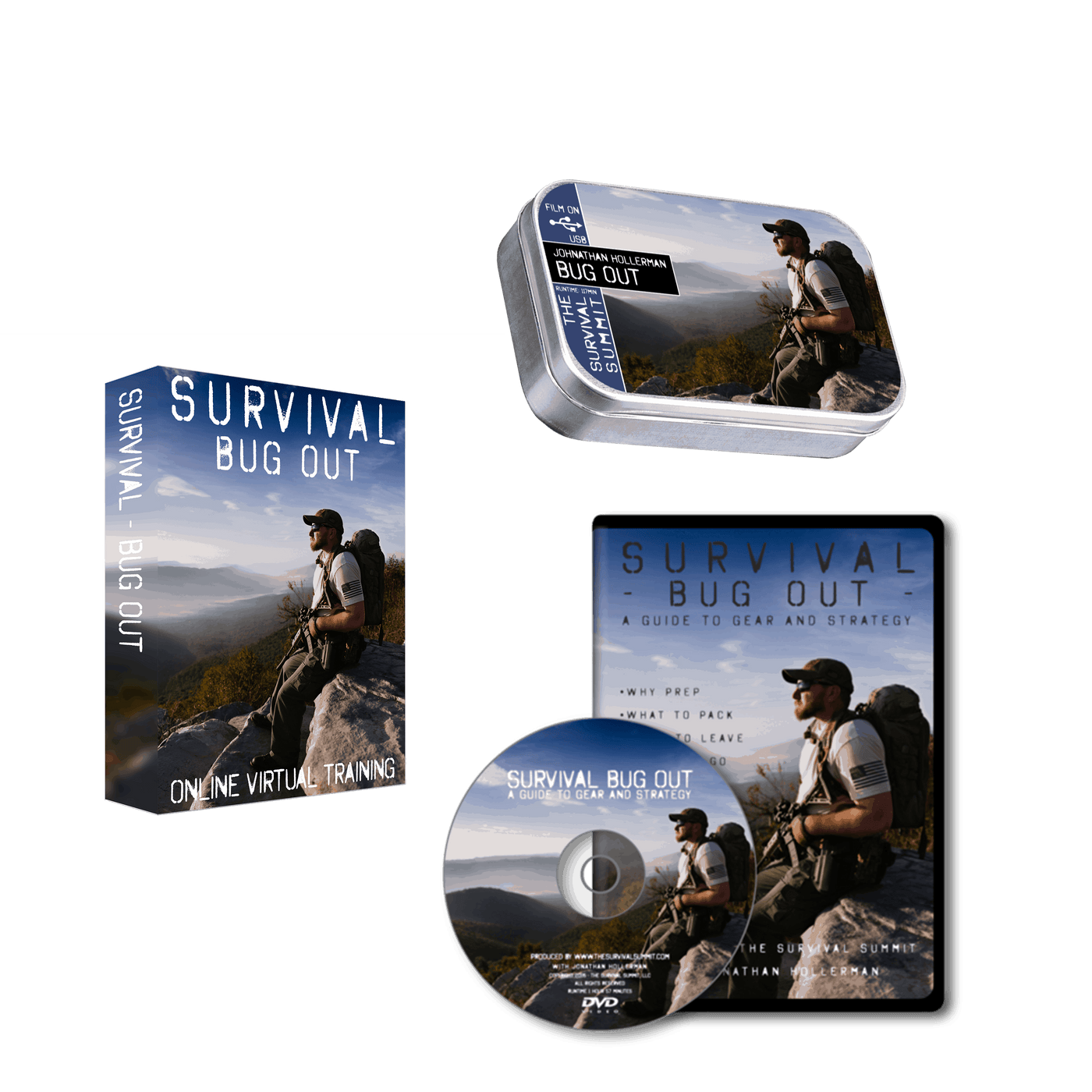 Survival Bug Out DVD & USB