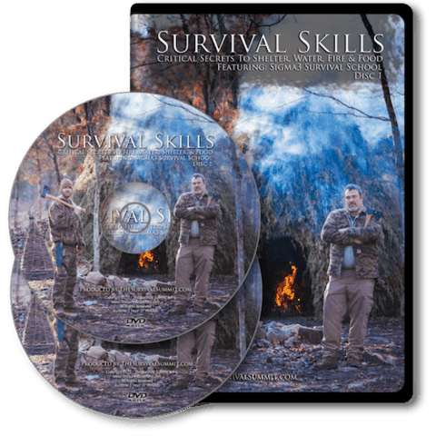Backwoods Survival Skills DVD & USB