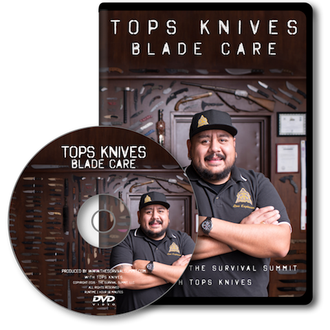 TOPS Knives Blade Care DVD or USB
