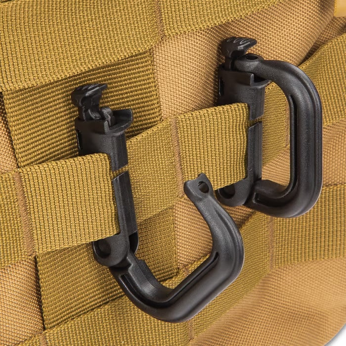 D-Ring Carabiner MOLLE Webbing – Survival Gear BSO