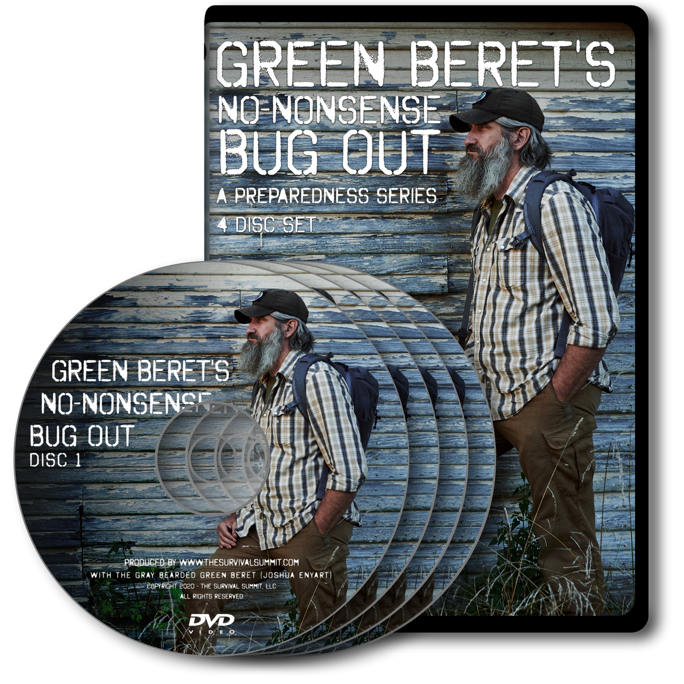 Gray Bearded Green Beret’s No-Nonsense Bug Out DVD & USB