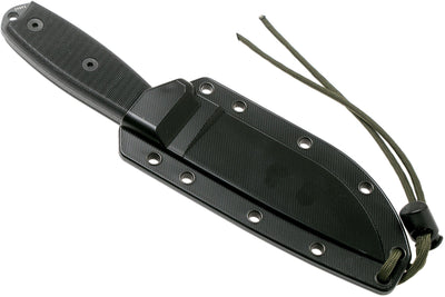 ESEE-4P-TG-B Gunsmoke Plain Edge