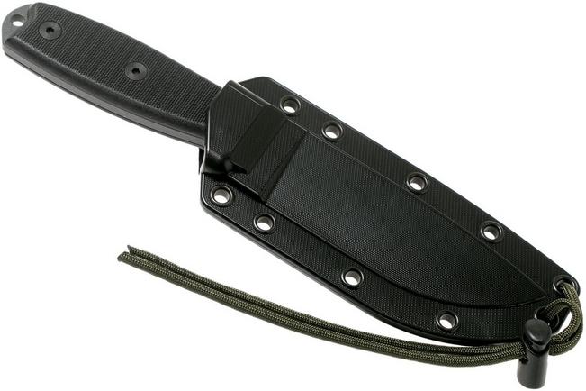 ESEE-4P-TG-B Gunsmoke Plain Edge