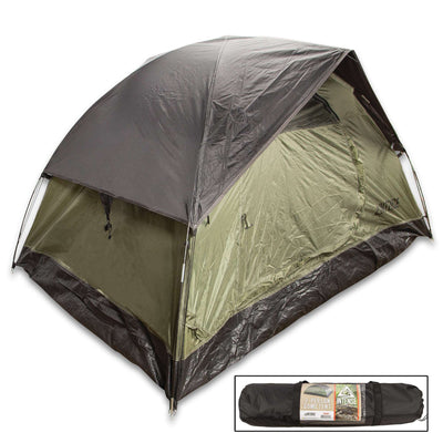 BUDK Intense 2-Person Fiberglass Dome Tent