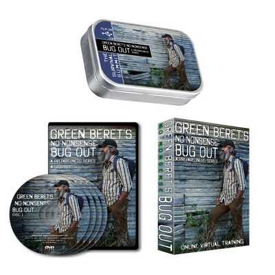 Gray Bearded Green Beret’s No-Nonsense Bug Out DVD or USB