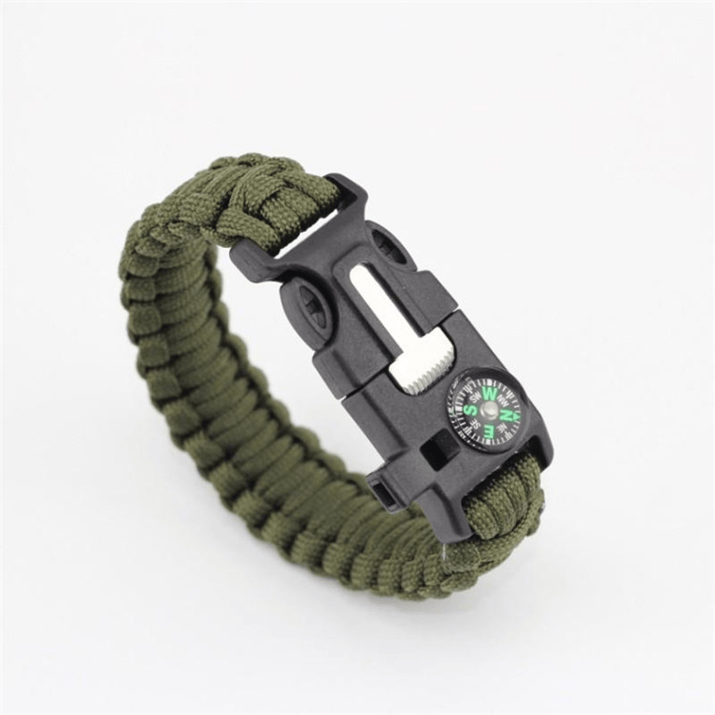 Amazon.com: MansWill Survival Bracelet, 5 in 1 New 7 Core Paracord  Emergency Sports Wristband Gear Kit Waterproof Compass, Rescue Whistle,  Fire Starter Multi-Tool Wilderness Adventure Accessories : Sports & Outdoors