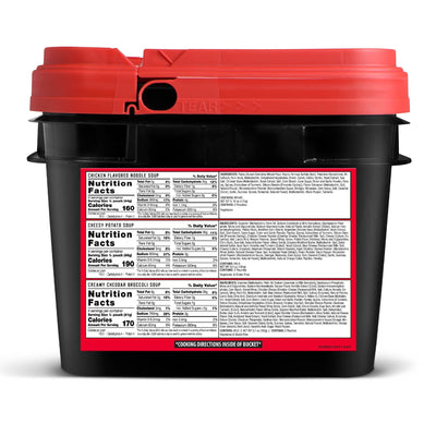 Emergency Soup Bucket - 48 Servings