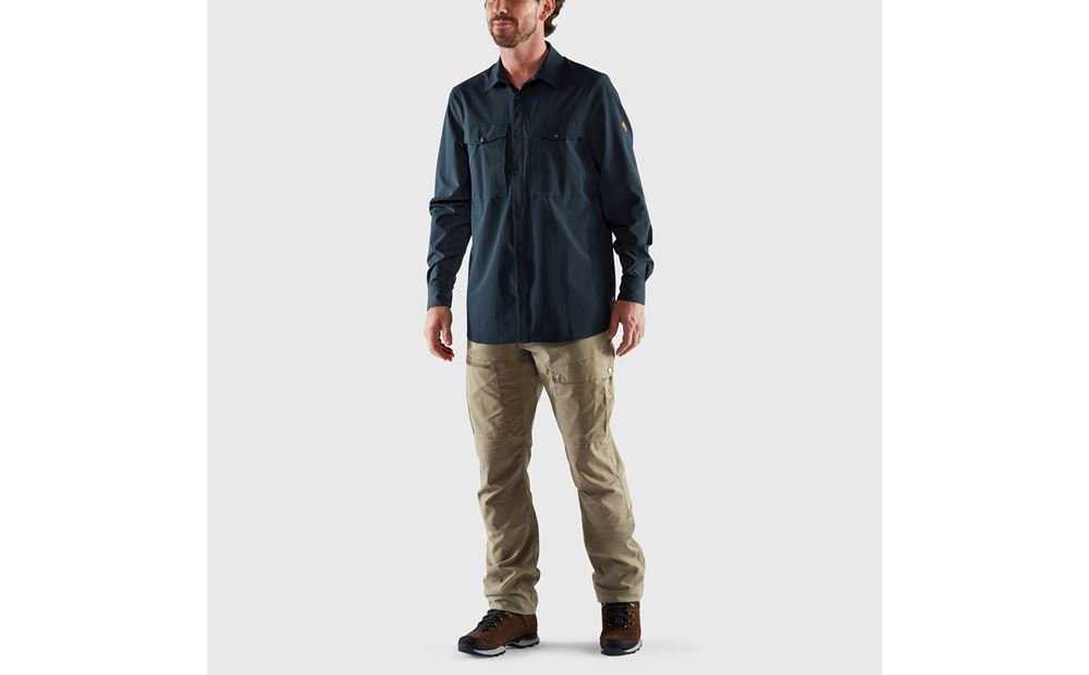 Fjallraven Abisko Trekking Shirt Men's - Dark Navy