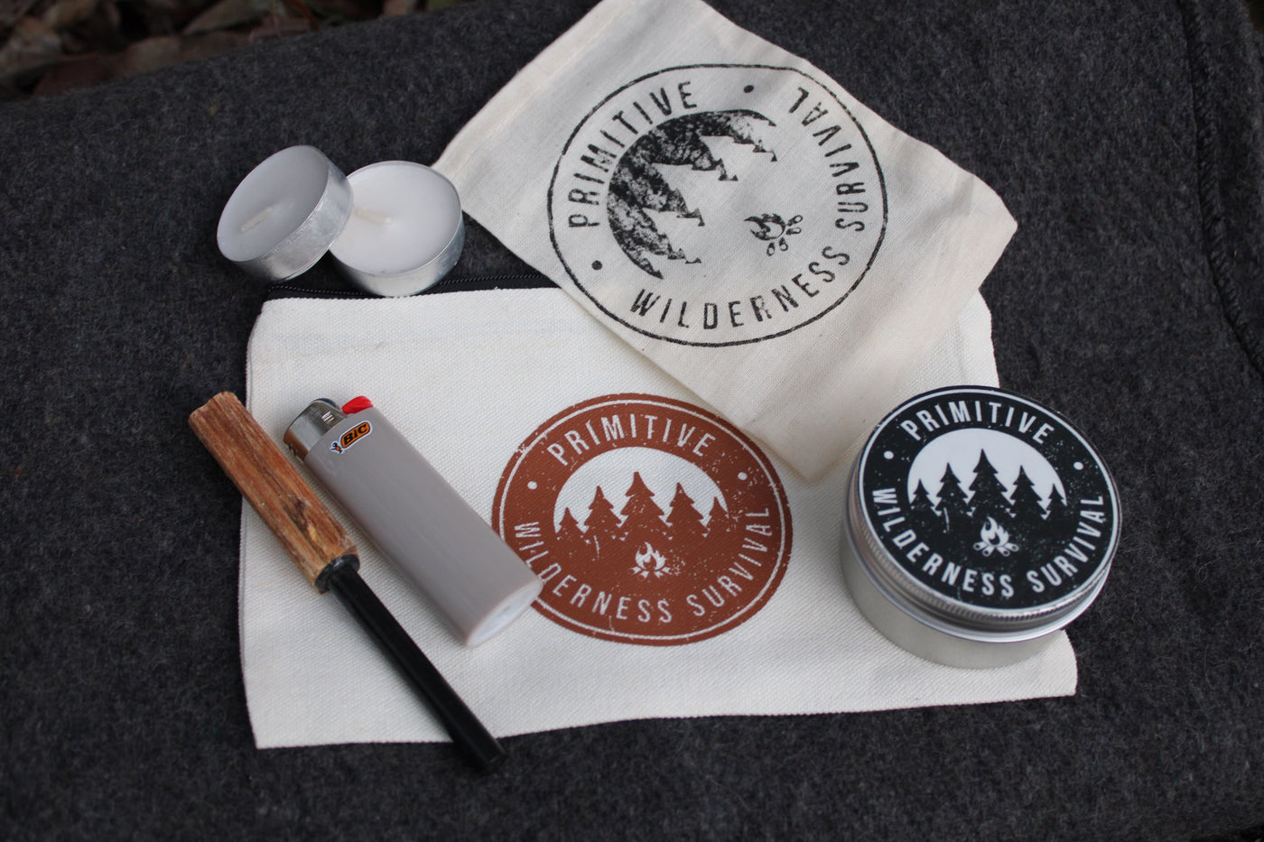 Primitive Wilderness Survival Student Kit