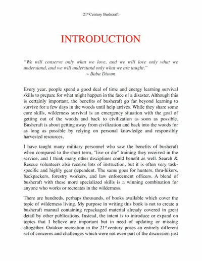 21st Century Bushcraft: Wilderness Skills For The Modern Day
