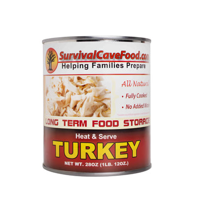 Single Canned Turkey - 28oz. Can