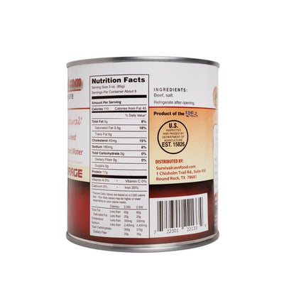 Single Canned Beef - 28oz. Can