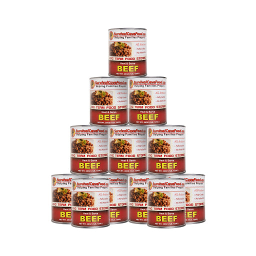 Canned Beef Full Case -  28oz. cans (12 cans/1 case)