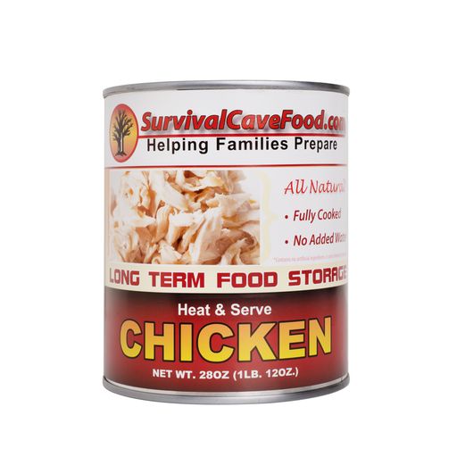 Canned Chicken Full Case - 28oz. cans (12 cans/1 case)
