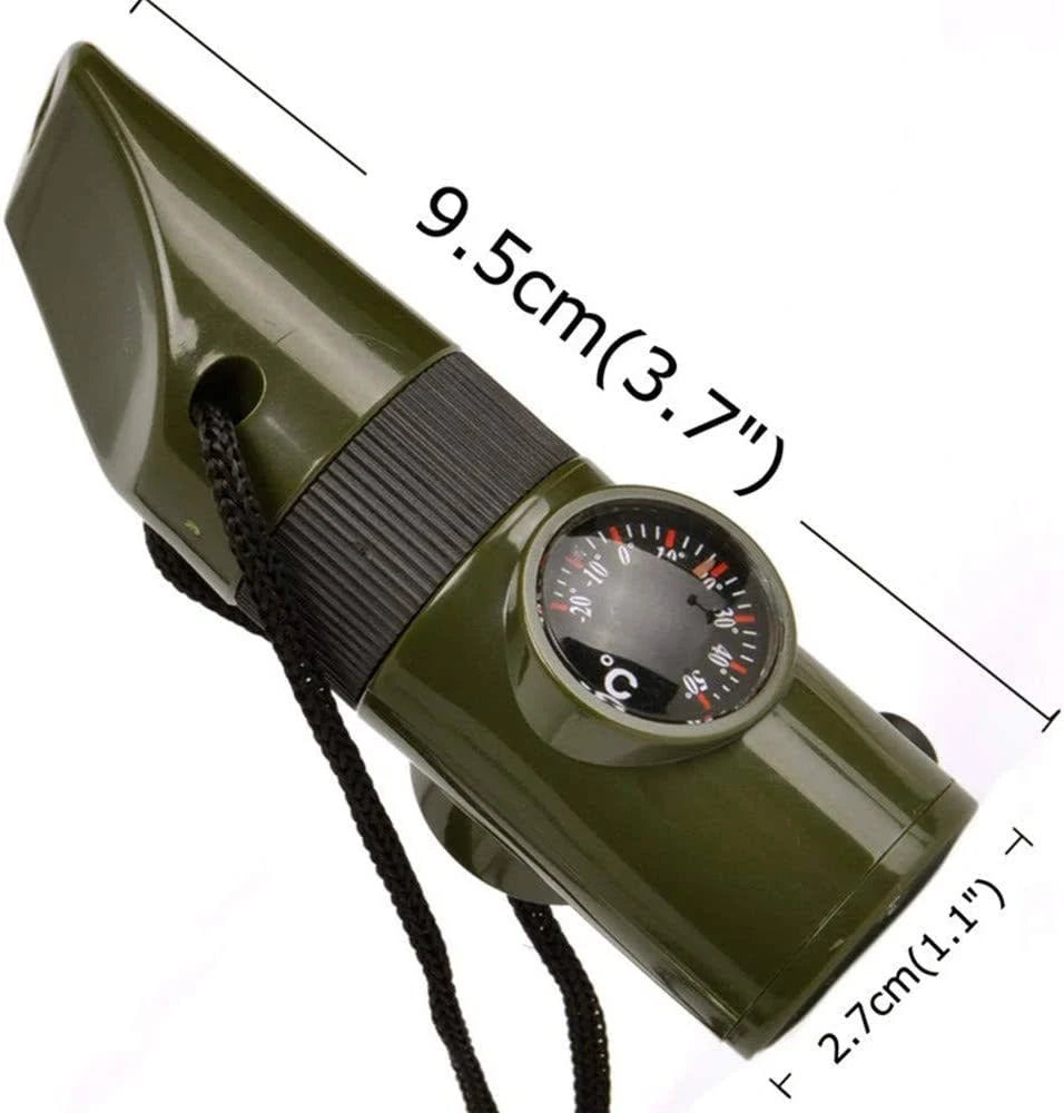 Survival Whistle Compass