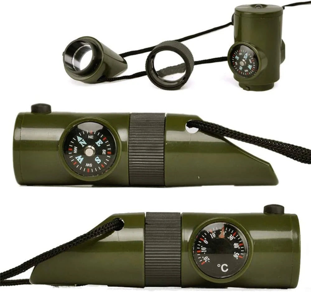 Survival Whistle Compass
