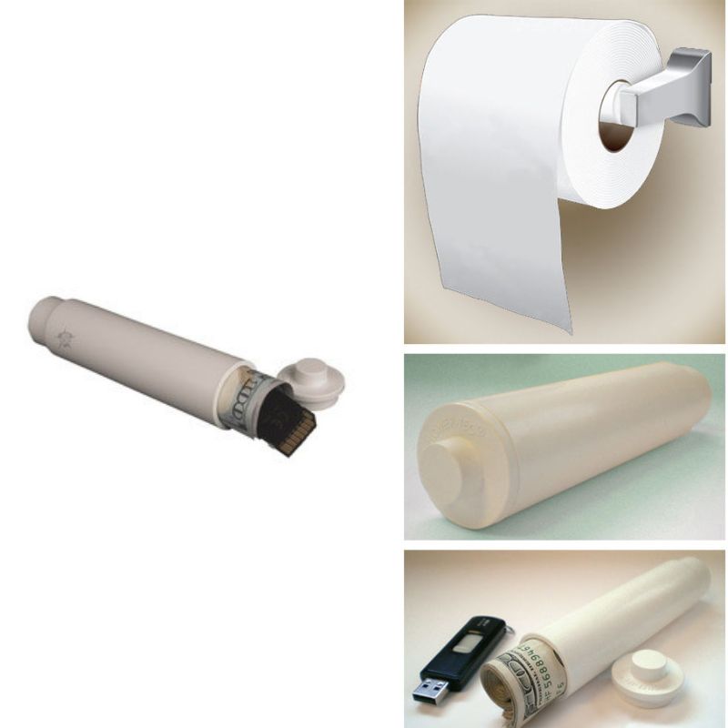 Toilet Paper Roller Safe | Secret and Spy Gear | Escape and Evasion ...